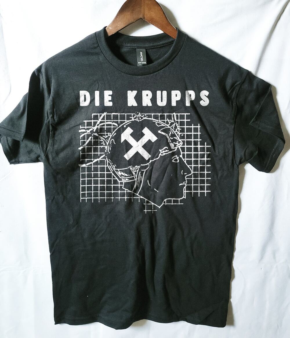 Die Krupps band t shirt  Size Medium Black